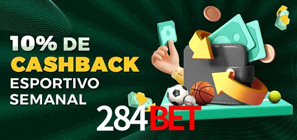 10% de bônus de cashback na 284Bet