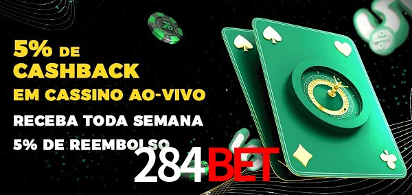 Promoções do cassino ao Vivo 284Bet